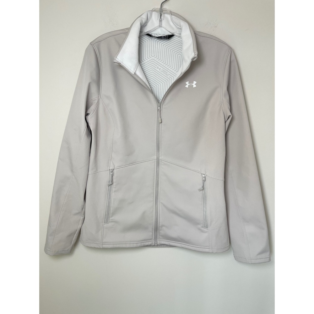 Under Armour ColdGear Infrared Storm Jacket Womens M Water-resistant Softshell